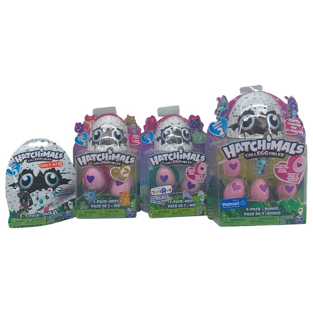 Hatchimals CollEGGtibles Season 2 - 9 Egg Pack + Nest & Bonus
